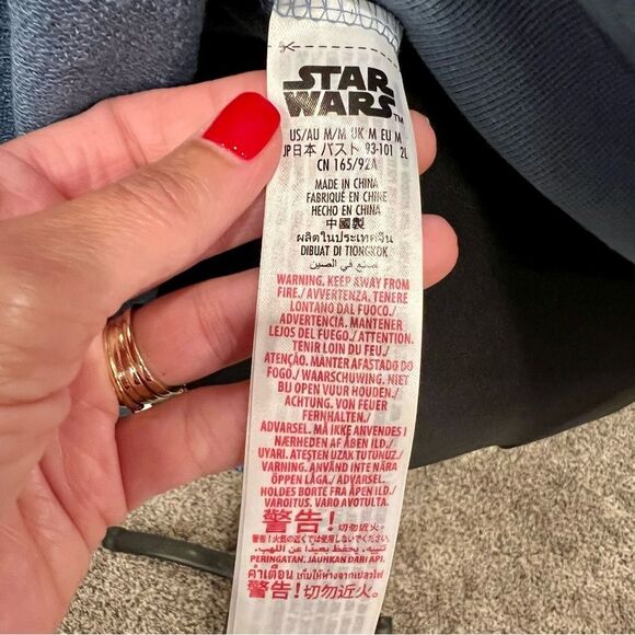 Star Wars “May the Force Be With Us” Ladies Sweatshirt | NWT | Parks Exclusive! - Picture 7 of 7